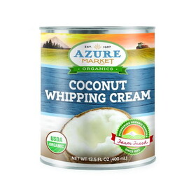 Azure Market Organics Coconut Whipping Cream, Organic