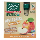 North Coast Apple Sauce Pouch, Honeycrisp, Organic