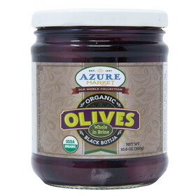 Azure Market Organics Black Botija Olives, Organic