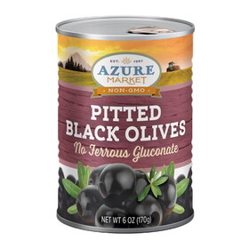 Azure Market Black Olives, Medium, Pitted