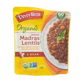 Tasty Bite Madras Lentil 3 Bean, Organic