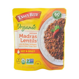 Tasty Bite Madras Lentils Hot &amp; Spicy, Organic