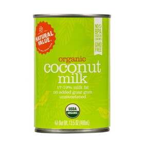 Natural Value Coconut Milk, Organic