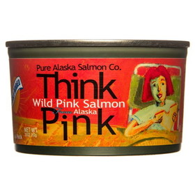 Pure Alaska Think Pink, Wild Pink Salmon, No Salt Added