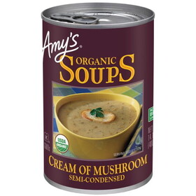 Amy's Cream of Mushroom Soup, Organic