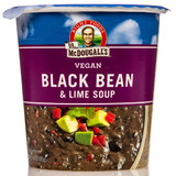 Dr. McDougall's Right Foods Big Soup Cups, Black Bean & Lime, Gluten Free