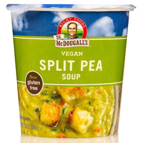 Dr. McDougall's Right Foods Big Soup Cups, Split Pea, Gluten Free