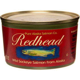 Pure Alaska Red Head, Wild Sockeye Salmon