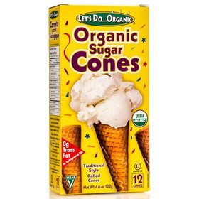Let's Do...Organic Sugar Cones, Organic