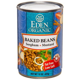 Eden Foods Baked Beans with Sorghum &amp; Mustard, Organic