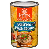 Eden Foods Refried Black Beans, Organic