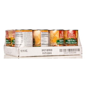 Eden Foods Spicy Refried Pinto Beans, Organic