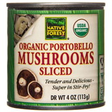 Native Forest Portobello Mushrooms, Sliced, Organic