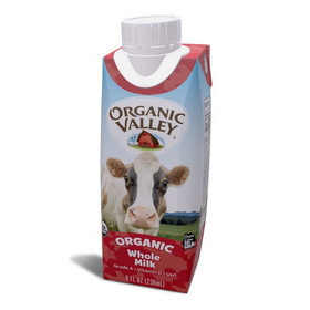 Organic Valley Whole Milk Single Serve, Shelf Stable, Organic