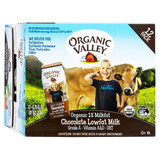Organic Valley Chocolate Milk, Single Serve, Shelf Stable, Organic