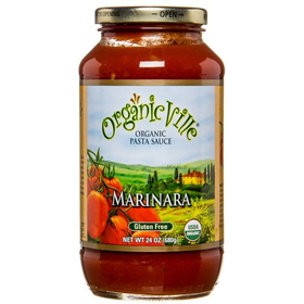 OrganicVille Pasta Sauce, Marinara, Organic