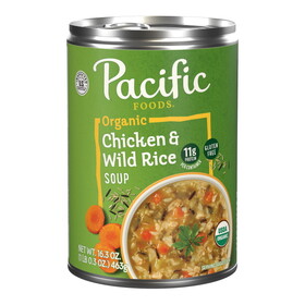 Pacific Foods Chicken &amp; Wild Rice Soup, Organic