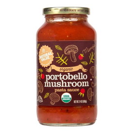 Natural Value Pasta Sauce, Portobello Mushroom, Organic