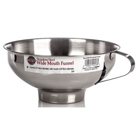 Norpro Wide Mouth Funnel, Stainless Steel