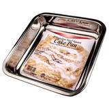 Norpro Cake Pan, Stainless Steel, 8 x 8 x 1.75 inch