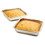 Norpro Cake Pan, Stainless Steel, 8 x 8 x 1.75 inch, Price/1 each