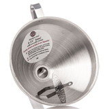 Norpro Funnel with Strainer, 5 inch, Stainless Steel