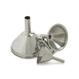 Norpro Funnel, Stainless Steel, Set of 3