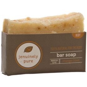 Jenuinely Pure Bar Soap, Orange Clove
