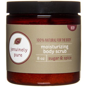 Jenuinely Pure Moisturizing Body Scrub, Sugar &amp; Spice
