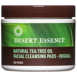 Desert Essence Facial Cleansing Pads with Tea Tree