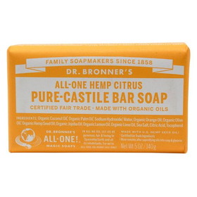 Dr Bronner Pure Castile Bar Soap, Citrus