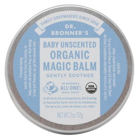Dr Bronner Magic Balm, Unscented, Organic