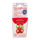 Eco-Dent Dental Floss, VeganFloss, Cranberry Aloe