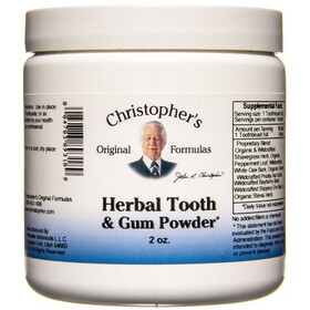 Dr. Christopher's Herbal Tooth &amp; Gum Powder