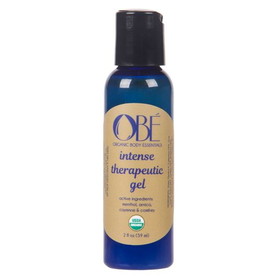 OBE Organic Body Essentials Therapeutic Gel, Intense, Organic
