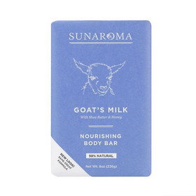 Sunaroma Bar Soap, Goat's Milk