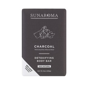 Sunaroma Bar Soap, Charcoal