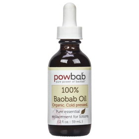 Powbab Baobab Oil, 100%, Cold Pressed, Organic