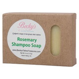 Becky's Tallow Treasures Shampoo Soap, Grass-Fed Tallow, Rosemary