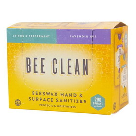 Bee Clean Beeswax Hand Sanitizer, Variety Pack, 2 Scents