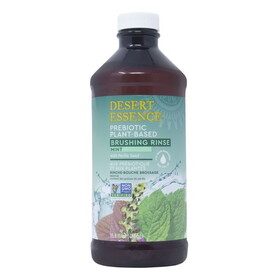 Desert Essence Brushing Rinse, Prebiotic Plant Based, Mint