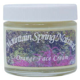Mountain Spring Naturals Face Cream, Orange