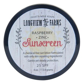 Longview Farms Raspberry Zinc Sunscreen
