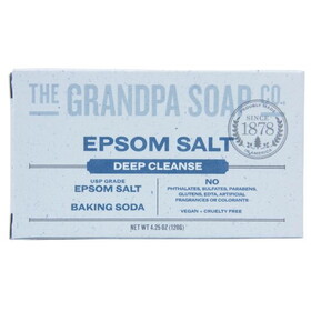 The Grandpa Soap Co. Bar Soap, Epsom Salt