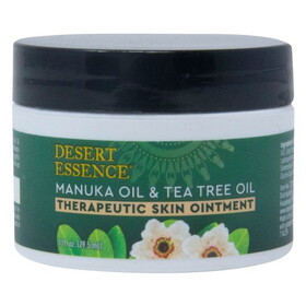 Desert Essence Therapeutic Skin Ointment, Manuka &amp; Tea Tree Oil