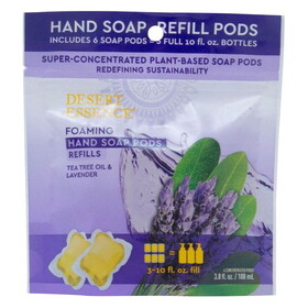 Desert Essence Foaming Hand Soap Refill Pods, Lavender