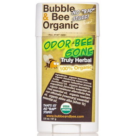 Bubble &amp; Bee Organics Pit Putty, Odor Bee Gone, Herbal, Organic
