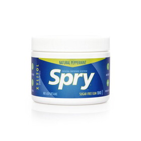 Spry Xylitol Gum, Peppermint