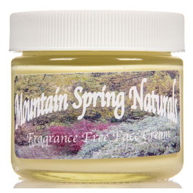 Mountain Spring Naturals Face Cream, Natural, Fragrance Free, Organic