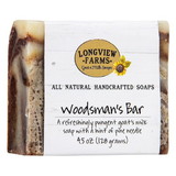 Longview Farms Goat Milk Bar Soap, Handcrafted, Woodsman's, All Natural